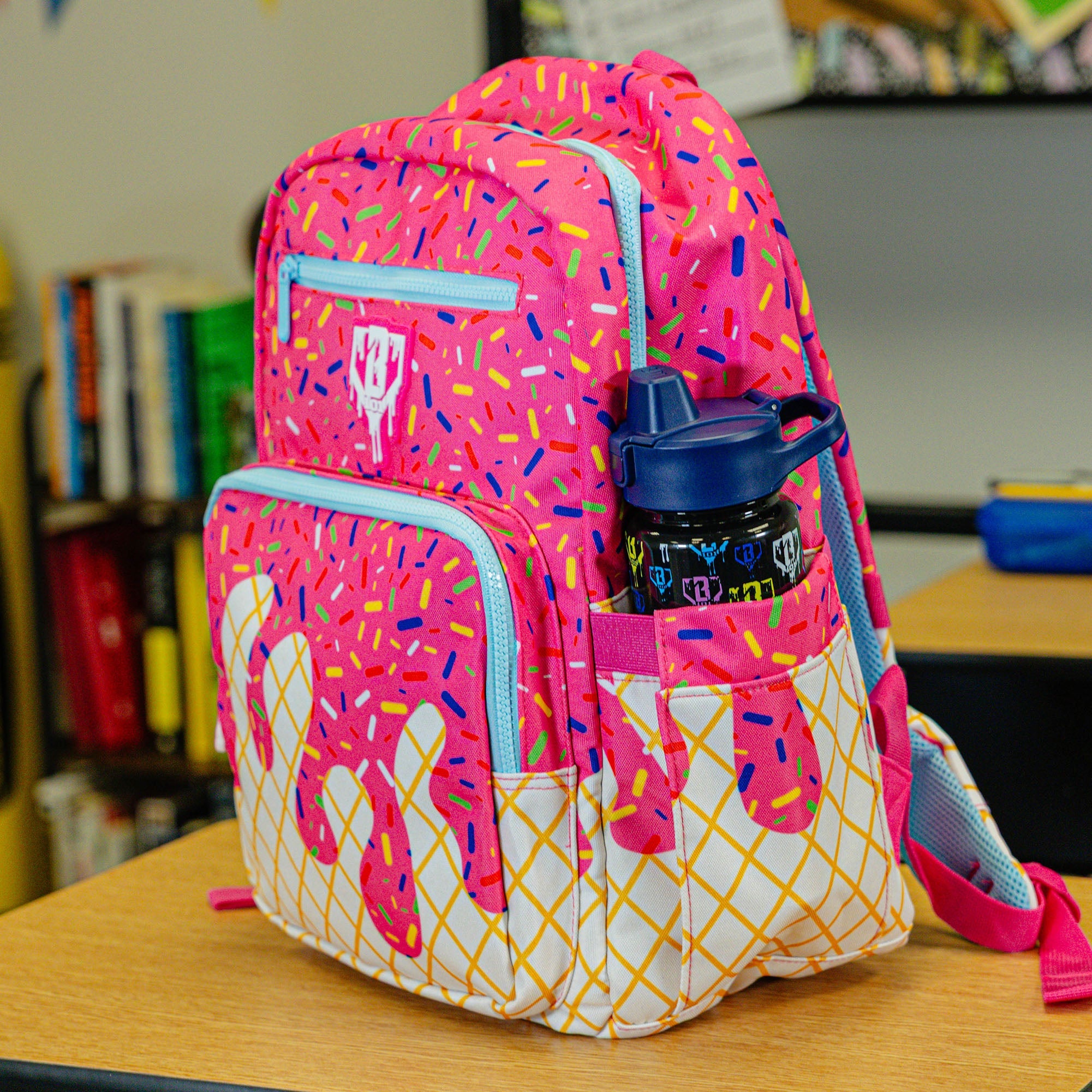 Ice Cream Rotation Backpack - Strawberry