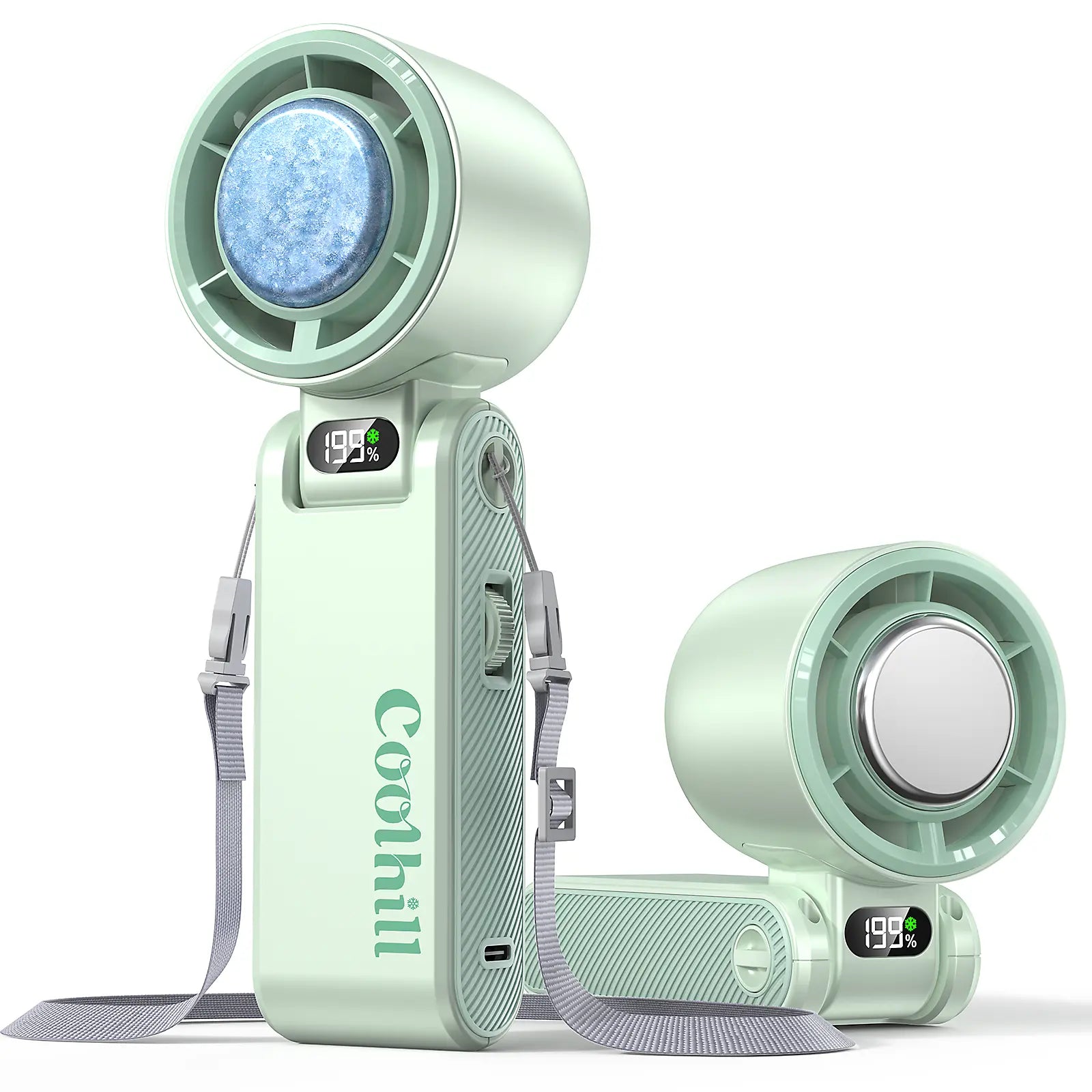 Foldable High-Speed Turbo Handheld Fan