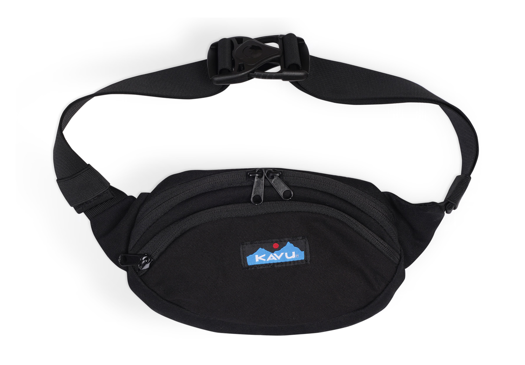 Canvas Spectator Belt Bag – Water-Resistant 600D Polyester, Adjustable Waist Strap | KAVU