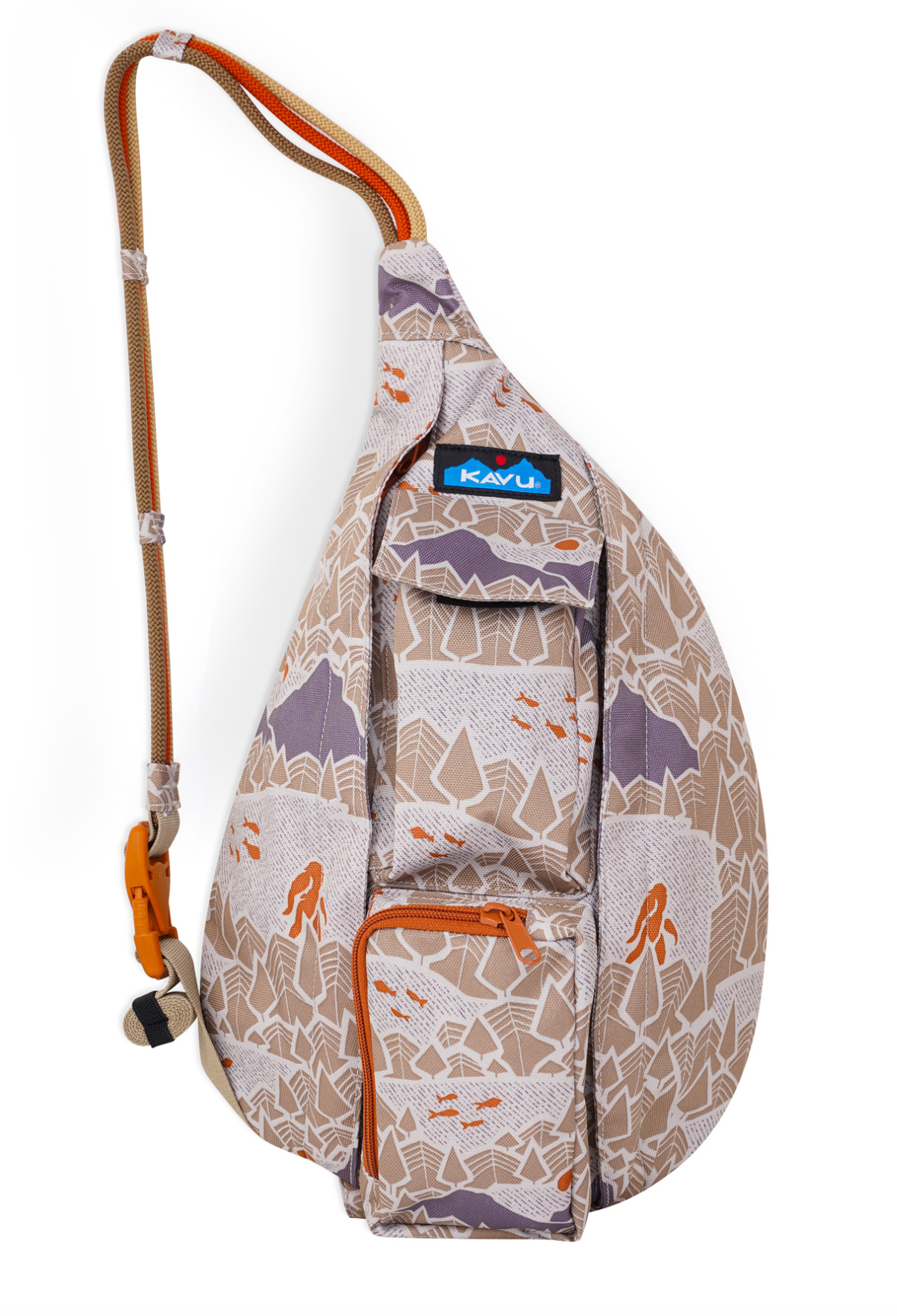 Mini Rope Sling Bag – Water-Resistant 600D Polyester, Adjustable Strap | KAVU